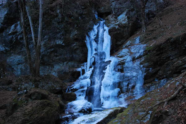 不動の滝氷瀑