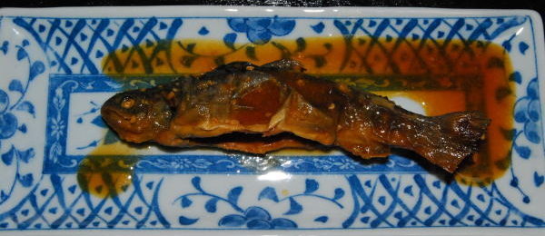 岩魚味噌煮