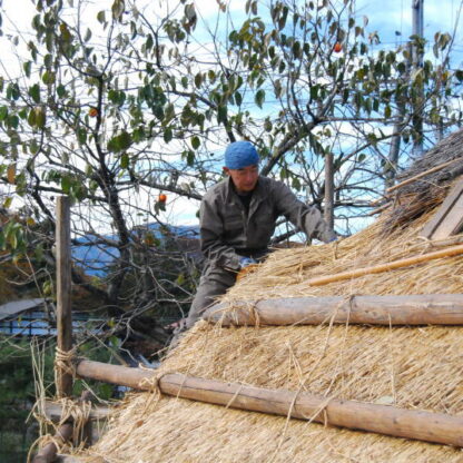 茅葺屋根　職人　埼玉県